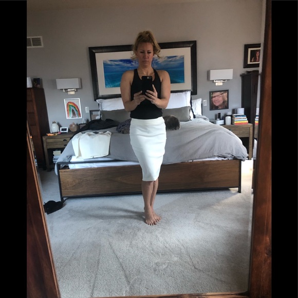 Tyler Madison Ryann waxed stretch pencil skirt! - Picture 6 of 8